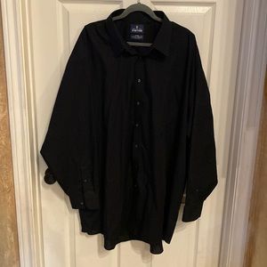 Mens Stafford long sleeve dress shirt size 20.  36-37